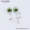 Pendientes colgantes con forma de estrella y luna en forma de estrella, diseño individual y estilo Xuping E-709